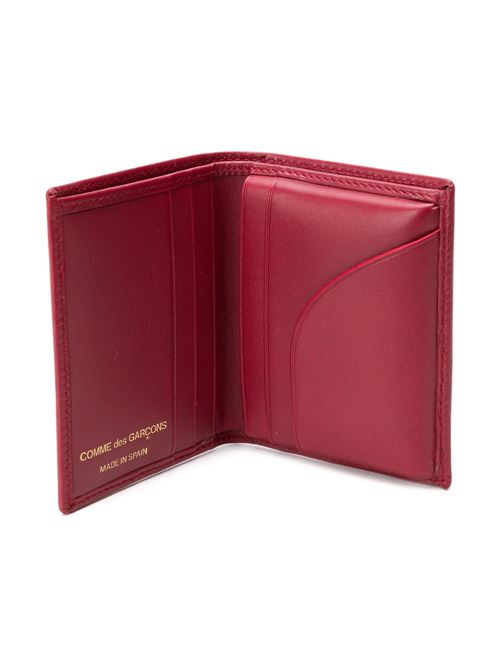 Portafoglio in pelle COMME DES GARÇONS WALLET | SA06414RED